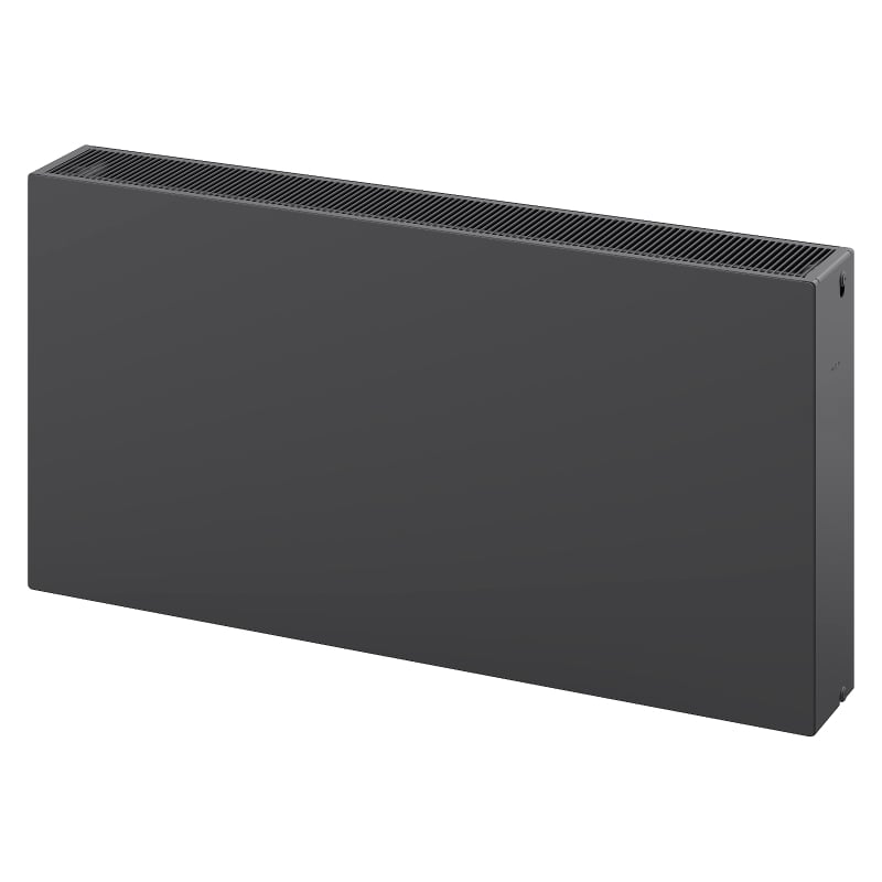 Mexen CF33 Flat deskový radiátor 900 x 900 mm, boční připojení, 2701 W, antracit - W433F-090-090-66
