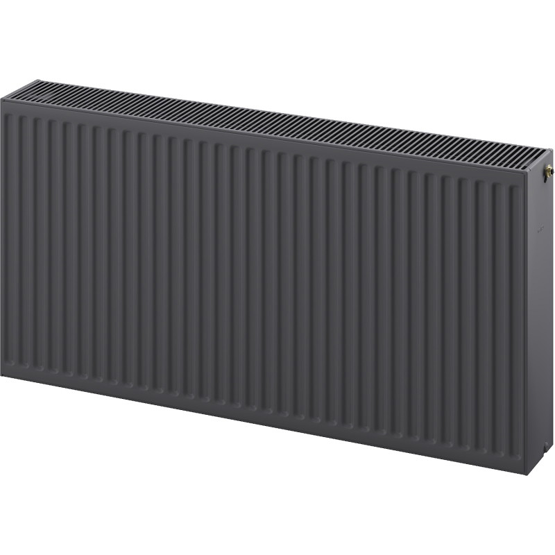 Mexen CV33 deskowy radiátor 400 x 2200 mm, spodní připojení, 3715 W, antracit - W633-040-220-66