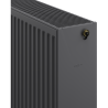 Mexen CV33 radiátor deskový 500 x 1100 mm, spodní připojení, 2223 W, antracit - W633-050-110-66