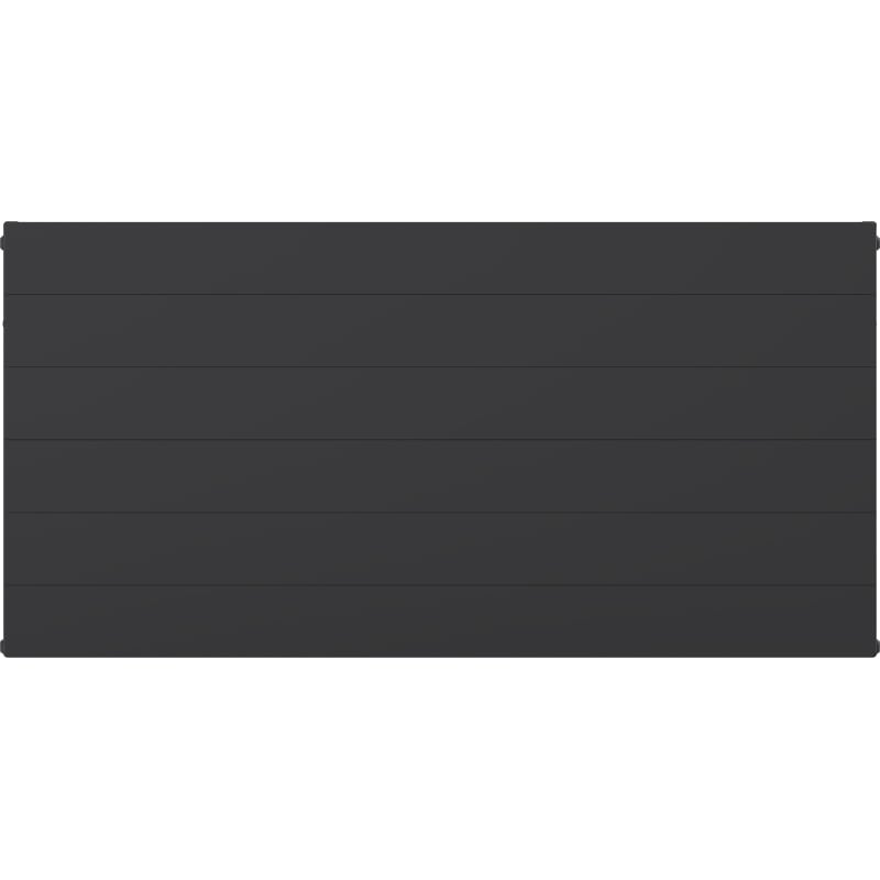 Mexen CL22 Line deskový radiátor 400 x 400 mm, boční připojení, 455 W, antracit - W422L-040-040-66