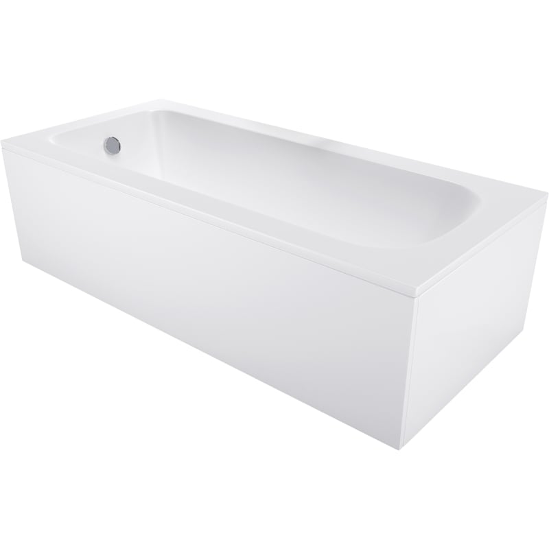 Mexen Vega obdélníková vana 130 x 70 cm s obložením, bílá - 55011307000X