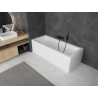 Mexen Cubik obdélníková vana 120 x 70 cm s krytem, bílá - 55031207000X