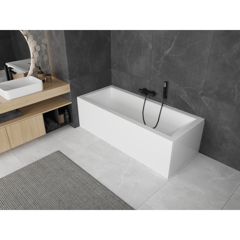Mexen Cubik obdélníková vana 170 x 80 cm s obalem, bílá - 55031708000X