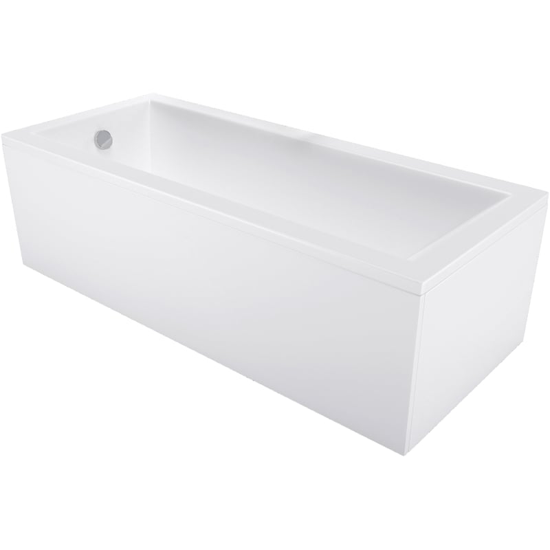 Mexen Cubik obdélníková vana 170 x 80 cm s obalem, bílá - 55031708000X