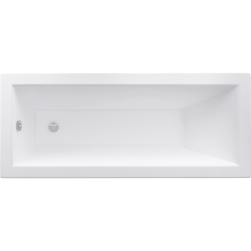 Mexen Cubik obdélníková vana 180 x 80 cm s krytem, bílá - 55031808000X