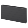 Mexen CL33 Ploché topení Line 300 x 1300 mm, boční připojení, 1612 W, antracit - W433L-030-130-66