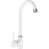 Mexen Telma kuchyňská baterie, bílá s kapkami - 670200-26