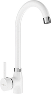 Mexen Telma kuchyňská baterie, bílá s kapkami - 670200-26