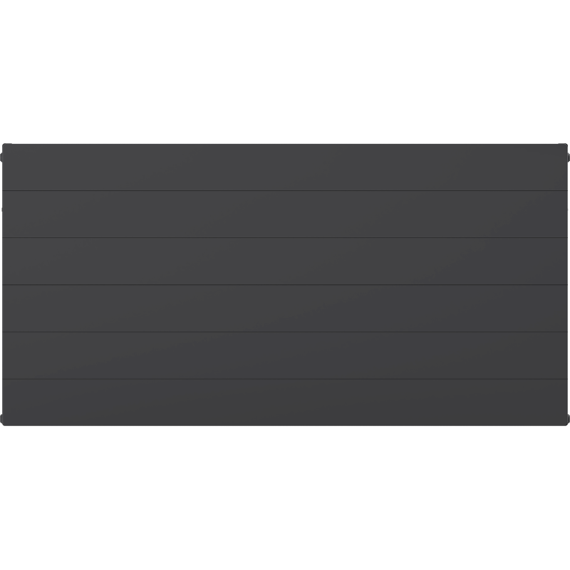 Mexen Line CL33 deskový radiátor 500 x 1200 mm, boční připojení, 2281 W, antracit - W433L-050-120-66