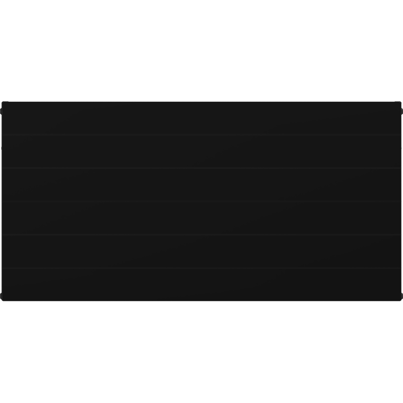 Mexen Line CL22 deskový radiátor 300 x 400 mm, boční připojení, 360 W, černý - W422L-030-040-70