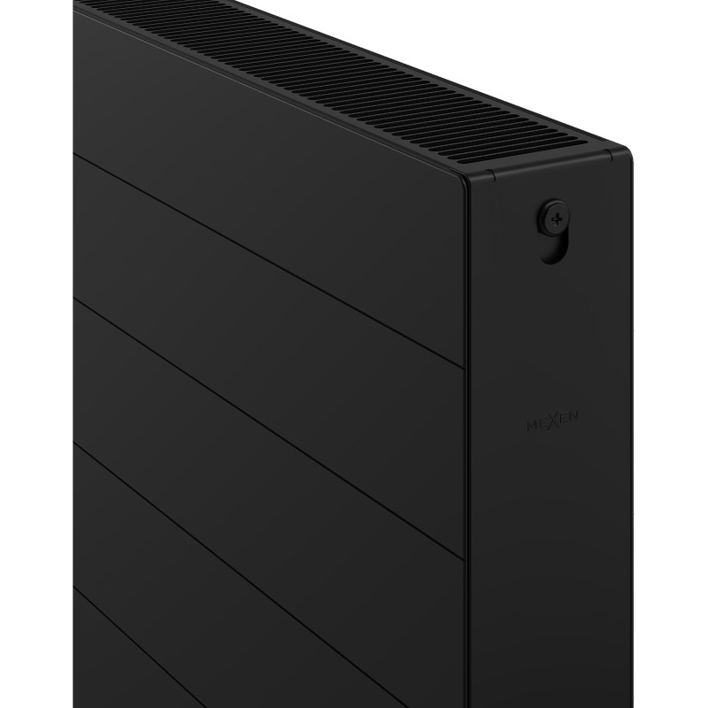 Mexen CL22 Line deskový radiátor 400 x 1100 mm, boční připojení, 1252 W, černý - W422L-040-110-70