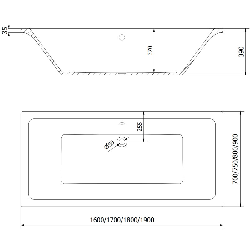 Mexen Cube obdélníková vana 180 x 80 cm s opláštěním a 1-křídlovou zástěnou 80 cm, černý vzor