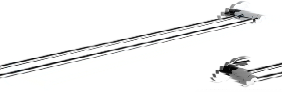 Mexen Remo dvojitý držák na ručník, chrom - 7050725-00