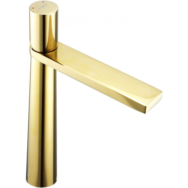 Mexen Nox vysoká koupelnová baterie, zlatá - 744210-50