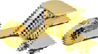 Mexen Alfa baterie vanová, zlatá - 745730-50