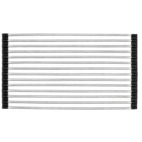 Mexen skládací kuchyňský odkapávač na nádobí, černý - 660949-70