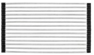 Mexen skládací kuchyňský odkapávač na nádobí, černý - 660949-70