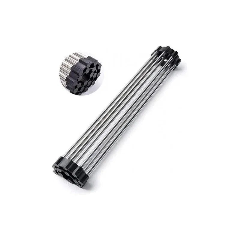 Mexen skládací kuchyňský odkapávač na nádobí, černý - 660949-70