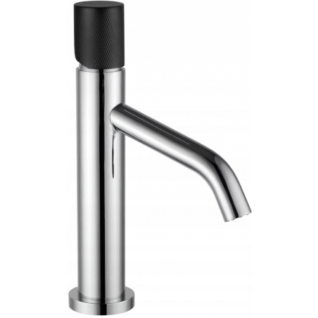 Mexen Rumba One baterie umyvadlová, chrom/černá - 73501-07