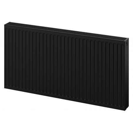 Mexen C22 desk radiátor 400 x 600 mm, boční připojení, 711 W, černý - W422-040-060-70