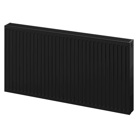 Mexen C22 deskový radiátor 900 x 1000 mm, boční připojení, 2285 W, černý - W422-090-100-70