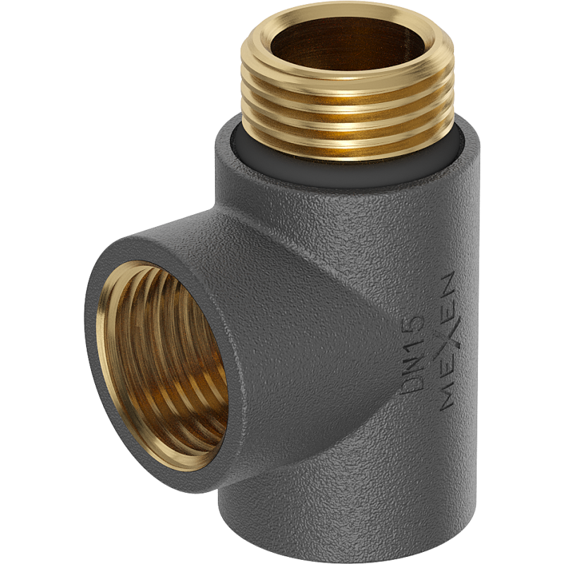 Mexen Uni-Term t-kus pro elektrickou topnou tyč, antracit - W906-000-66