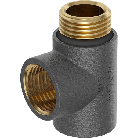 Mexen Uni-Term t-kus pro elektrickou topnou tyč, antracit - W906-000-66