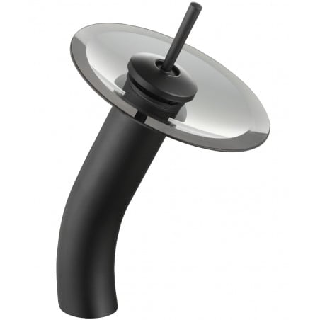 Mexen Niagara vysoká umyvadlová baterie, černá - 745610-77