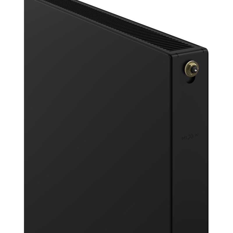 Mexen CVF21 Ploché deskové topné těleso 600 x 400 mm, spodní připojení, 484 W, černé - W621F-060-040-70