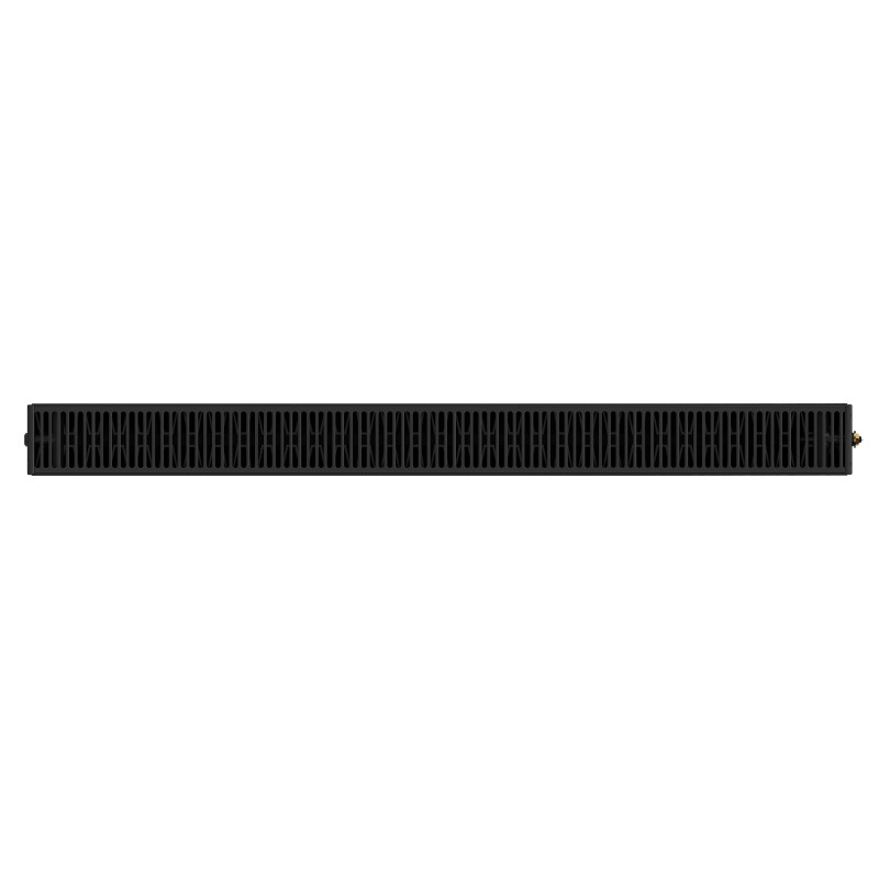 Mexen CVF22 Ploché deskové topení 600 x 1300 mm, spodní připojení, 2057 W, černé - W622F-060-130-70