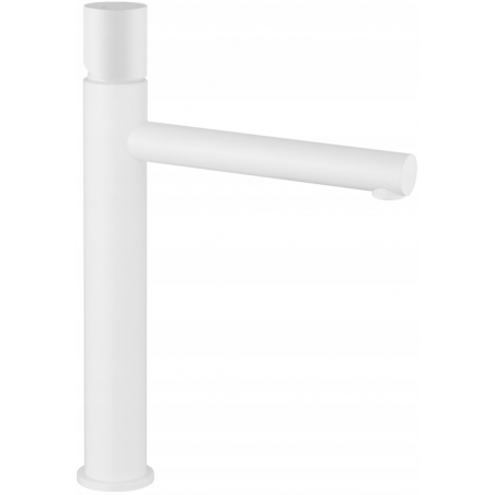 Mexen Elba One vysoká umyvadlová baterie, bílá - 74111-20