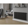 Mexen C11 deskový radiátor 400 x 800 mm, boční připojení, 518 W, černý - W411-040-080-70