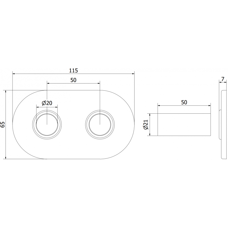 Mexen Uni-Term R sada na dvojité maskování radiátoru, černá - W905-000-70