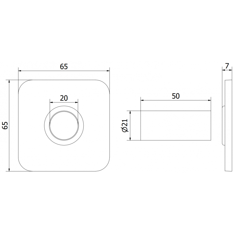 Mexen Uni-Term Sada černých maskovacích dílů pro radiátor, jednotlivá - W909-000-70