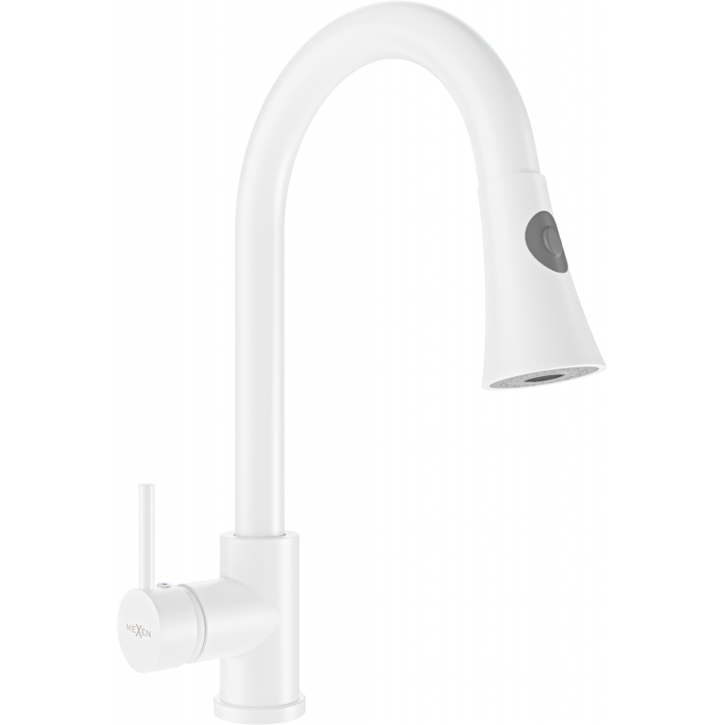 Mexen Elia kuchyňská baterie, bílá - 670101-20