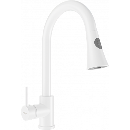 Mexen Elia kuchyňská baterie, bílá - 670101-20