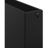 Mexen CVF33 Flat deskový radiátor 400 x 2000 mm, spodní připojení, 3163 W, černý - W633F-040-200-70