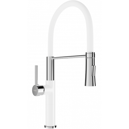 Mexen Dina kuchyňská baterie, bílá - 672701-20