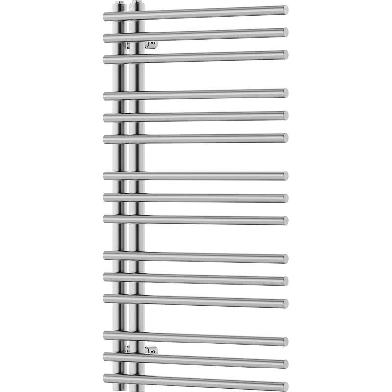 Mexen Neptun dekorativní koupelnový radiátor 900 x 500 mm, 291 W, chrom - W101-0900-500-00-01