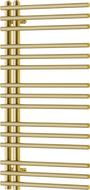 Mexen Neptun dekorativní koupelnový radiátor 900 x 500 mm, 291 W, zlatý - W101-0900-500-00-50