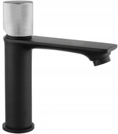 Mexen Royo One baterie umyvadlová, černá/chrom - 72201-77