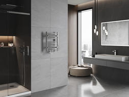 Mexen Ares koupelnový radiátor 500 x 400 mm, 142 W, chrom - W102-0500-400-00-01