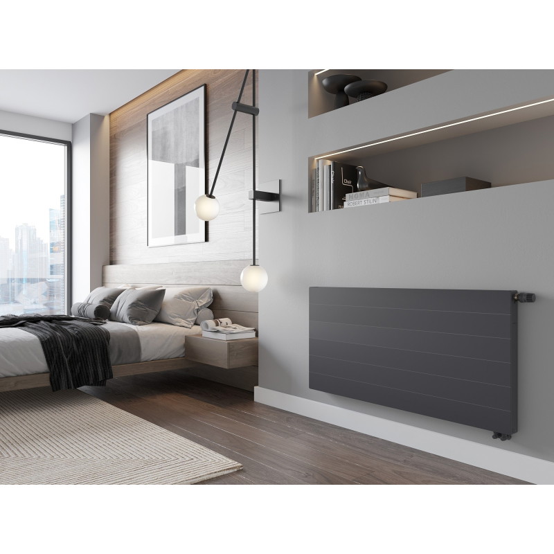 Mexen CVL11 Line deskový radiátor 300 x 1300 mm, spodní připojení, 591 W, antracit - W611L-030-130-66