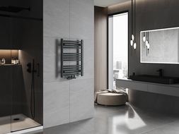 Mexen Ares koupelnový radiátor 700 x 500 mm, 286 W, antracit - W102-0700-500-00-66