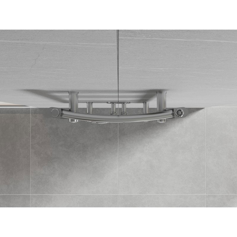 Mexen Ares koupelnový radiátor 900 x 400 mm, 246 W, chrom - W102-0900-400-00-01