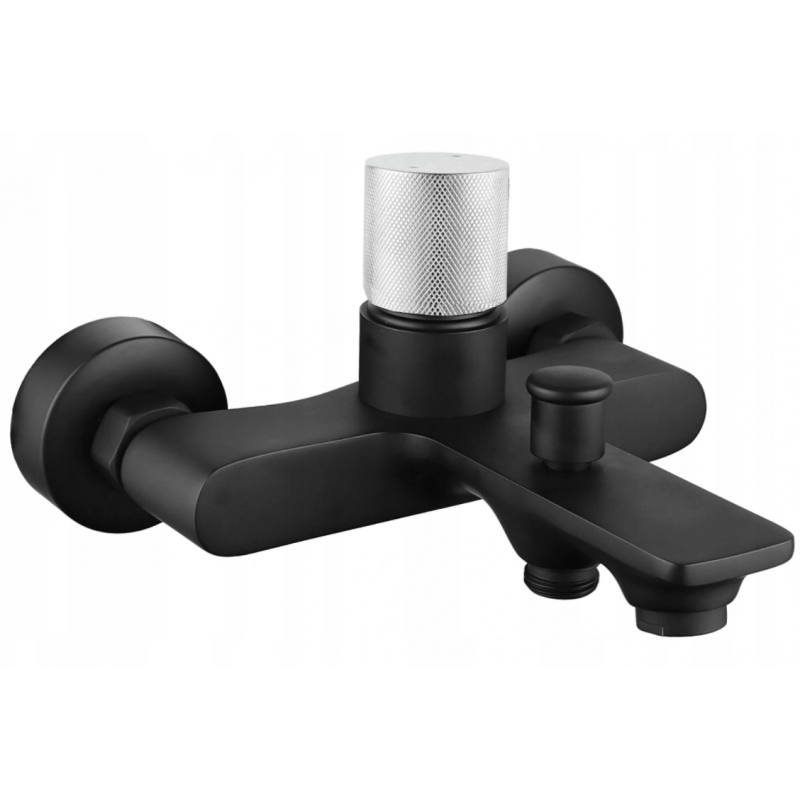 Mexen Royo One baterie vanová, černá/chrom - 72230-77