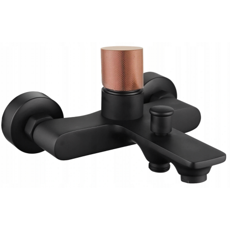 Mexen Royo One baterie vanová, černá/růžovo zlatá - 72230-76