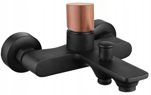 Mexen Royo One baterie vanová, černá/růžovo zlatá - 72230-76