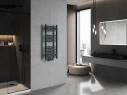 Mexen Ares koupelnový radiátor 900 x 400 mm, 312 W, antracit - W102-0900-400-00-66