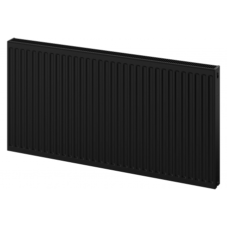 Mexen C21 desk radiátor 400 x 700 mm, boční připojení, 648 W, černý - W421-040-070-70